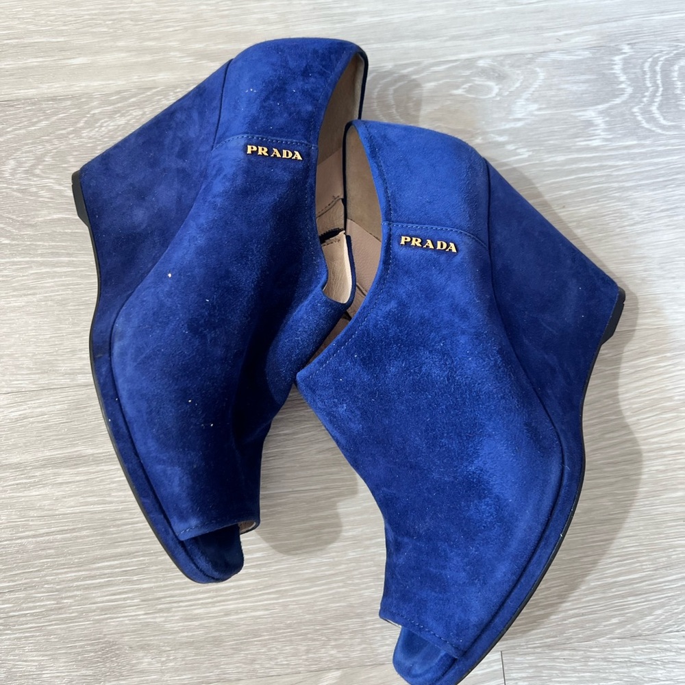Prada wedges
